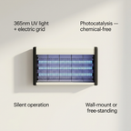 LED Indoor Mosquito Lamp – Quiet, Chemical-Free Bedroom Trap