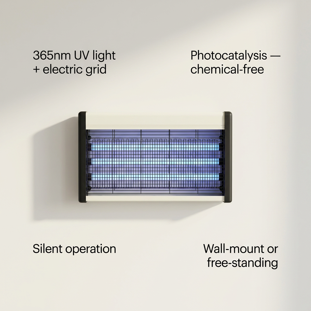 LED Photocatalysis Mosquito Lamp